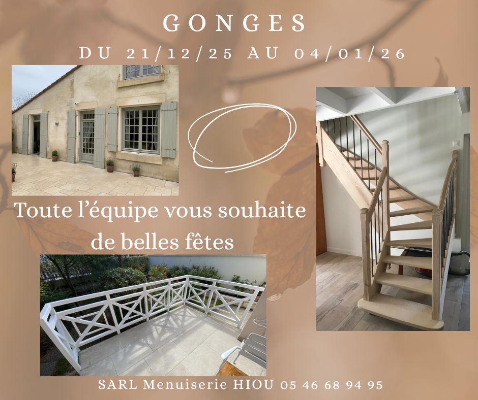 Congés décembre 2025