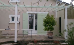 pose de pergola