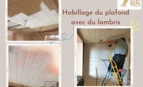 Tiny house plafond lambris
