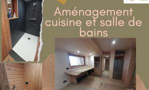 Tiny house cuisine salle de bain